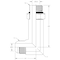 World Wide Fittings Male JIC to Male O-Ring Boss Adjustable 90 Degree Elbow - Extra Long F5515X04X04LL - alternate 2